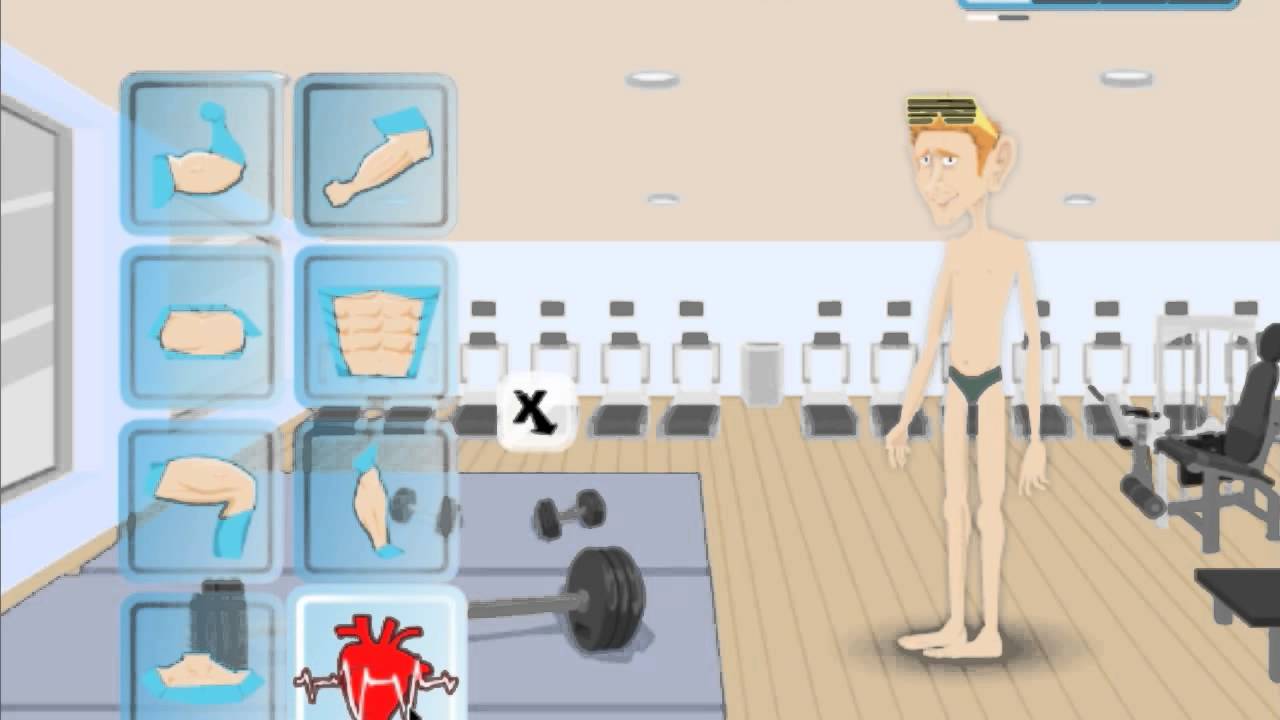 muscle growth flash game